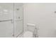 Clean bathroom with a large shower and white tile at 7157 Fairway Bend Cir, Sarasota, FL 34243