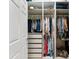 Spacious walk-in closet with ample hanging space and drawers at 7409 Chester Trl, Bradenton, FL 34202