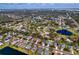 Aerial view showcasing home's location in a residential area at 8260 47Th Street E Cir, Palmetto, FL 34221