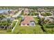 Aerial view of house, pool, and surrounding neighborhood at 13207 49Th E Ln, Parrish, FL 34219