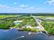 Aerial view of park, boat ramp, and river access at 13207 49Th E Ln, Parrish, FL 34219