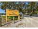 Sign for Fort Hamer boat ramp at 13207 49Th E Ln, Parrish, FL 34219