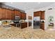 Spacious kitchen with granite countertops and stainless steel appliances at 13207 49Th E Ln, Parrish, FL 34219