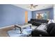 Recreation room with sectional sofa and large TV at 13207 49Th E Ln, Parrish, FL 34219