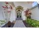 Welcoming front entry with double doors and brick walkway at 14721 Bowfin Ter, Lakewood Ranch, FL 34202