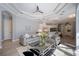 Bright and airy living room with hardwood floors and a view of the kitchen at 14721 Bowfin Ter, Lakewood Ranch, FL 34202
