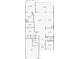 Detailed floor plan showcasing the layout of the home with dimensions for each room at 15610 San Lazzaro Ave, Bradenton, FL 34211
