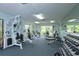 Well-equipped fitness center featuring various exercise machines at 1719 Starling Dr # 1719, Sarasota, FL 34231