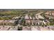 Aerial view showing home's location in community at 1736 Burgos Dr, Sarasota, FL 34238