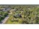 Aerial view showing a house with a large backyard at 17402 Billiar Ave, Port Charlotte, FL 33948