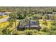 Aerial view showing house and large backyard at 17402 Billiar Ave, Port Charlotte, FL 33948