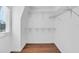 Walk-in closet with wire shelving, providing ample storage space at 17402 Billiar Ave, Port Charlotte, FL 33948
