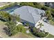 Single-Gathering home with pool and landscaped yard, aerial view at 1929 24Th Street W Cir, Palmetto, FL 34221