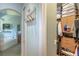 Walk-in closet with ample shelving and hanging space at 1929 24Th Street W Cir, Palmetto, FL 34221