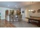 Kitchen features a casual dining area with a wood table at 1929 24Th Street W Cir, Palmetto, FL 34221