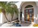 Stunning entryway with double doors and decorative columns at 1929 24Th Street W Cir, Palmetto, FL 34221