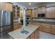 Kitchen boasts granite countertops and stainless steel appliances at 1929 24Th Street W Cir, Palmetto, FL 34221