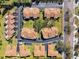 Aerial view of the entire condo community showing building layout and landscaping at 2321 Beneva Ter # 2288, Sarasota, FL 34232