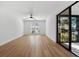 Spacious bedroom with wood floors and sliding glass doors at 2321 Beneva Ter # 2288, Sarasota, FL 34232