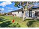 Backyard putting green next to home at 2350 Via Venice, Punta Gorda, FL 33950