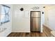 Stainless steel refrigerator in a bright kitchen at 3214 Pink Oak Ter, Sarasota, FL 34237