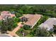 Luxury home with large driveway and landscaping at 4022 Mayors Ct, Sarasota, FL 34240