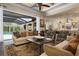 Open living space with kitchen and pool access at 4022 Mayors Ct, Sarasota, FL 34240