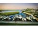 Several boats docked at private slips at 4500 Gulf Of Mexico Dr # 305, Longboat Key, FL 34228