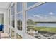 Stunning water views from the sunroom at 4500 Gulf Of Mexico Dr # 305, Longboat Key, FL 34228