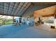 A patio adjacent to the barn offers covered space at 4939 Myakka Valley Trl, Sarasota, FL 34241