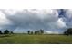 Scenic view with a full, vibrant rainbow over the expansive green pasture at 4939 Myakka Valley Trl, Sarasota, FL 34241