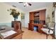 Spacious office with built-in storage, multiple desks, and natural light at 4939 Myakka Valley Trl, Sarasota, FL 34241