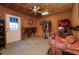 Inside the tack room showing various saddles, bridles, and horse-riding equipment at 4939 Myakka Valley Trl, Sarasota, FL 34241