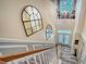 View from upstairs looking down to the entryway at 4946 Hubner Cir Cir, Sarasota, Florida Area, FL 34241