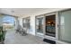 Charming outdoor balcony with a view, perfect for enjoying coffee or reading a book at 505 S Orange Ave # 501, Sarasota, FL 34236