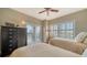 Bright bedroom with two beds, shutters and a great view at 505 S Orange Ave # 501, Sarasota, FL 34236