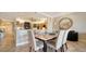 Elegant dining room with a table set for six, perfect for hosting dinner parties at 505 S Orange Ave # 501, Sarasota, FL 34236