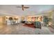 Open floor plan with kitchen, dining, and living room space perfect for entertaining friends at 505 S Orange Ave # 501, Sarasota, FL 34236