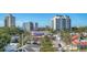 Beautiful street view with multi-story condo buildings and shops at 505 S Orange Ave # 501, Sarasota, FL 34236