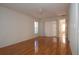 Bright bedroom with hardwood floors and sliding glass doors at 5807 Garden Lakes Fern # 5807, Bradenton, FL 34203