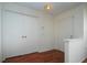 Bright and airy entryway with hardwood floors and double closets at 5807 Garden Lakes Fern # 5807, Bradenton, FL 34203