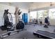 Community gym with various exercise equipment at 5807 Garden Lakes Fern # 5807, Bradenton, FL 34203