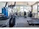 Community gym with various exercise equipment at 5807 Garden Lakes Fern # 5807, Bradenton, FL 34203