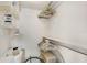 Walk-in closet with ample shelving and hanging storage space for organization at 5903 Canal Dr # I24, Bradenton, FL 34207