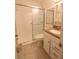 Bathroom with shower, toilet and vanity at 5904 17Th W St # C34, Bradenton, FL 34207