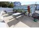 Relaxing patio with picnic tables, perfect for outdoor dining at 5904 17Th W St # C34, Bradenton, FL 34207