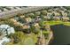 A high angle captures condos adjacent to a golf course and pond, with highway access nearby at 6706 Fairway Gardens Dr # 6706, Bradenton, FL 34203