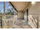 Screened balcony featuring sunny outdoor views, perfect for enjoying fresh air at 6706 Fairway Gardens Dr # 6706, Bradenton, FL 34203