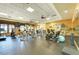 Well-equipped community fitness center with various exercise machines at 7315 River Hammock Dr # 206, Bradenton, FL 34212
