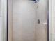 Clean and modern walk-in shower with tiled walls at 7315 River Hammock Dr # 206, Bradenton, FL 34212